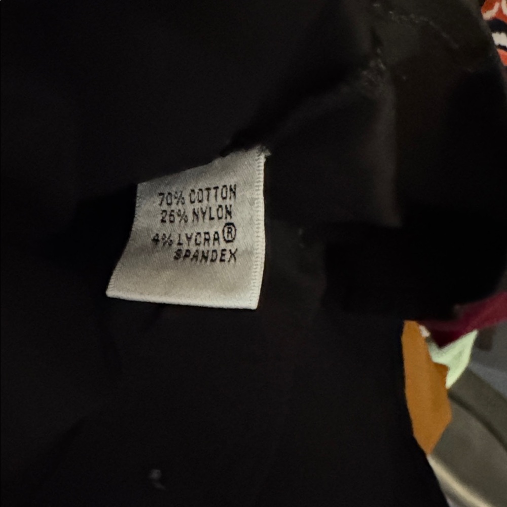 Vintage Talbots Black Button Blouse - Picture 4 of 4